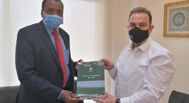 مرتضى يبحث تداعيات الأزمة الاقتصادية على الأمن الغذائي مع المنظمة العربية للتنمية الزراعية