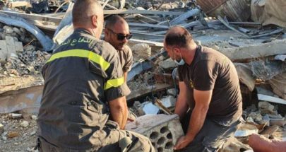 الدفاع المدني يواصل تنفيذ المهام في مرفأ بيروت