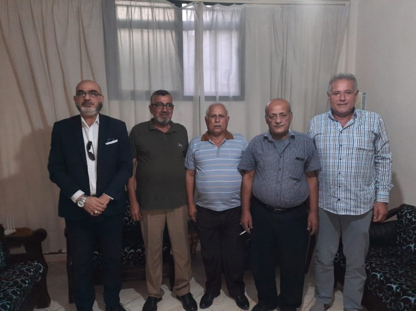 "الجهاد الاسلامي" في صور تستقبل مهنئين بذكرى الانطلاقة الـ33