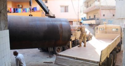 بالصور: الجيش يحبط محاولة تهريب 20900 ليتر من البنزين في وادي خالد