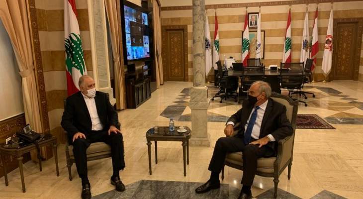 فهمي عرض الأوضاع العامة على الساحة الداخلية مع رحمة