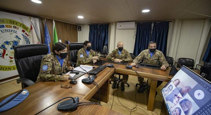 الكتيبة الإيطالية باليونيفيل نظمت دورة تعليم اللغة الإيطالية عبر الإنترنت لصالح سيدات بلدة عين إبل