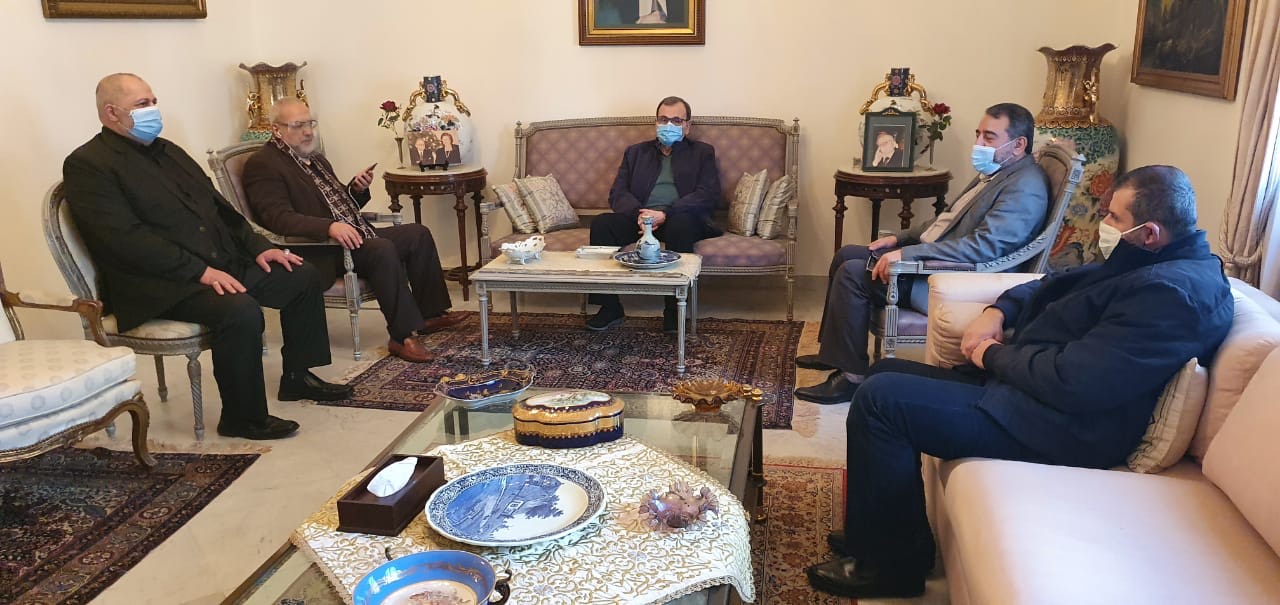 قماطي زار سعد وحمود والبزري في صيدا: وجود حكومة ينقذ البلد وحزب الله من اكثر القوى المسهلة لتشكيلها