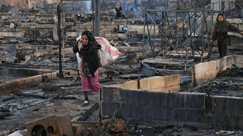 سوريا تعلق على "مأساة" مخيم اللاجئين..