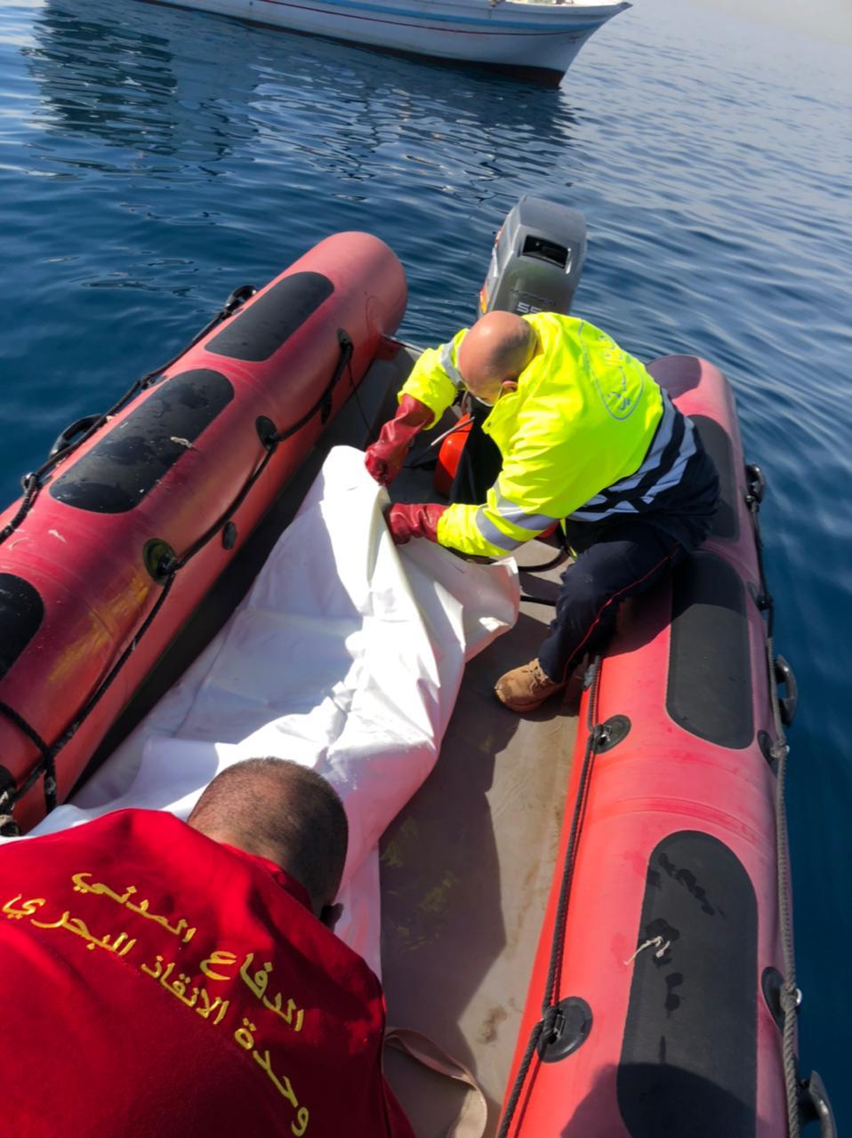 انتشال جثة مجهولة الهوية في بحر جبيل