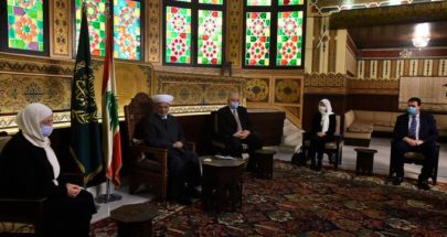 وفد من تيار المستقبل في دار الفتوى