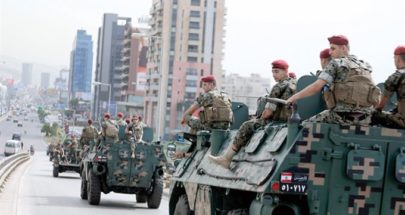 الجيش: تمارين تدريبية وتفجير ذخائر في مناطق عدة