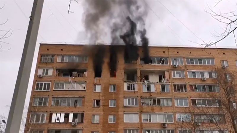 وفاة 3 أشخاص بانفجار غاز في مبنى سكني بضواحي موسكو