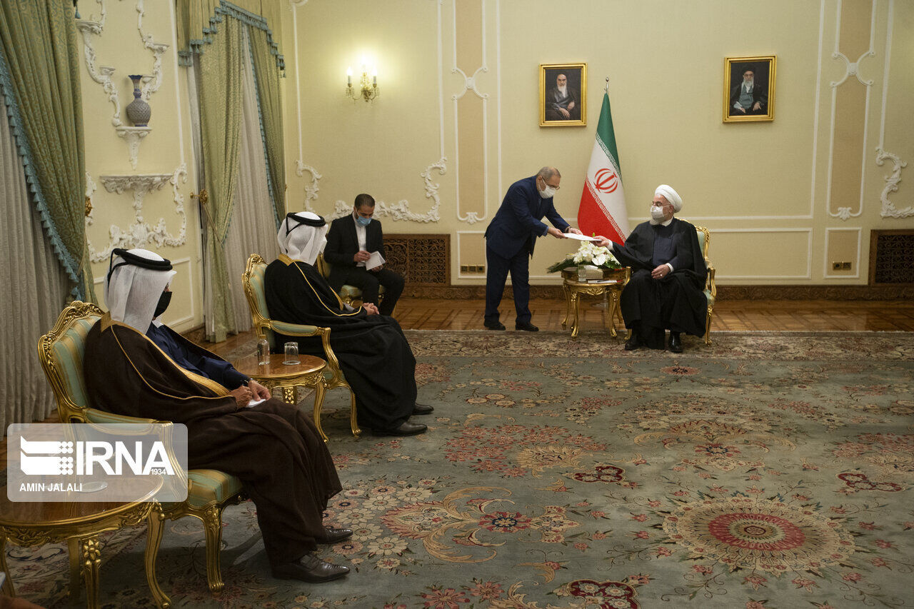 الرئيس روحاني: طهران والدوحة تتطلعان الى إرساء حوار جماعي وتحقيق منطقة قوية