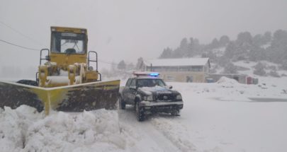 هذه الطرقات الجبلية مقطوعة