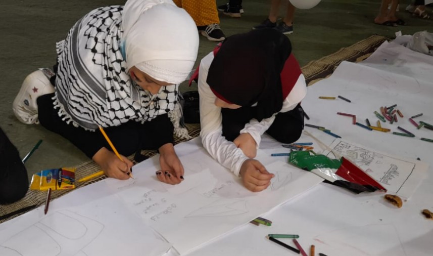 إحياء ذكرى النكبة في مخيم برج الشمالي تراثياً