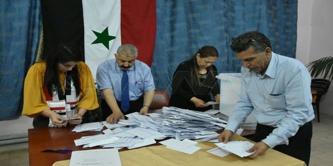 انتهاء فرز الأصوات في عدد من المحافظات السورية