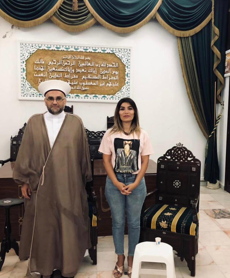 الشيخ جبري التقى رئيسة اتحاد الطلبة السوريين في لبنان: