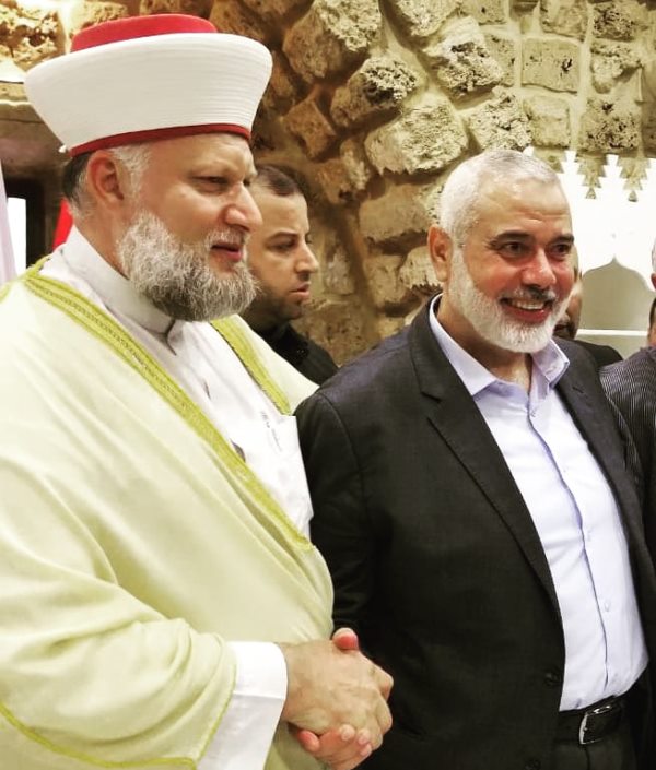 وفد مجلس علماء فلسطين شارك في لقاءين مع هنية