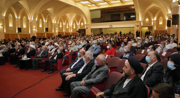 احياء الذكرى الحادية عشرة لرحيل المرجع فضل الله في حارة حريك