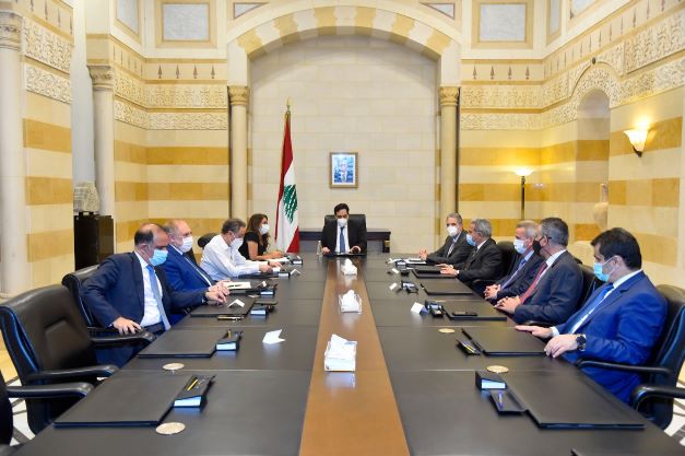 دياب ترأس اجتماعا حول البطاقة التمويلية