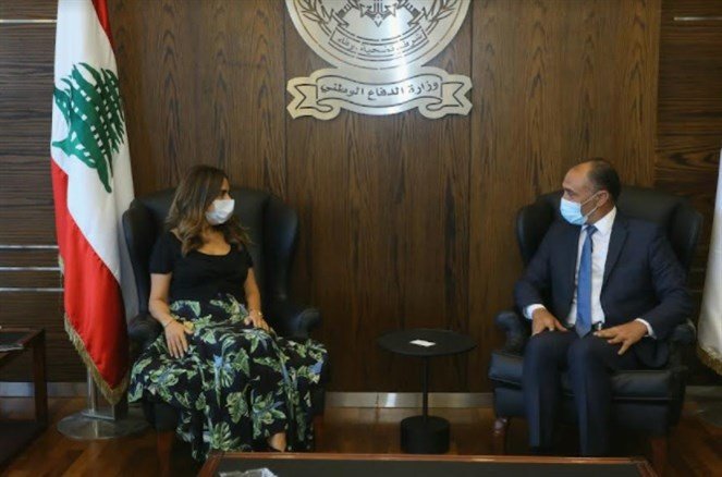 عكر التقت سفير تونس وعرضا العلاقات الثنائية بين البلدين وسبل تطويرها