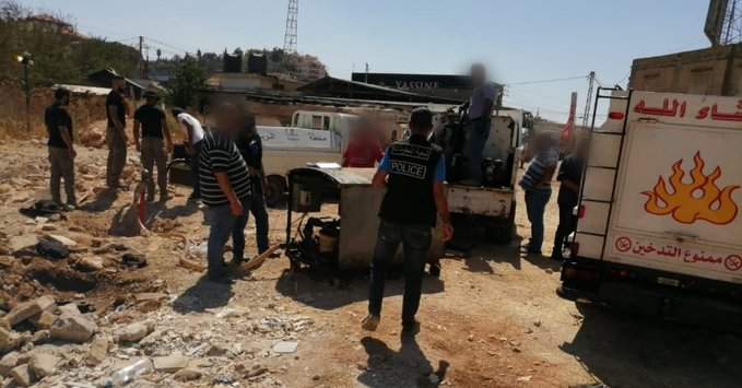 قوى الأمن: توقيف 3 أشخاص وضبط 430 ألف ليتر من المحروقات المخزنة وتوزيعها على المؤسسات الحيوية