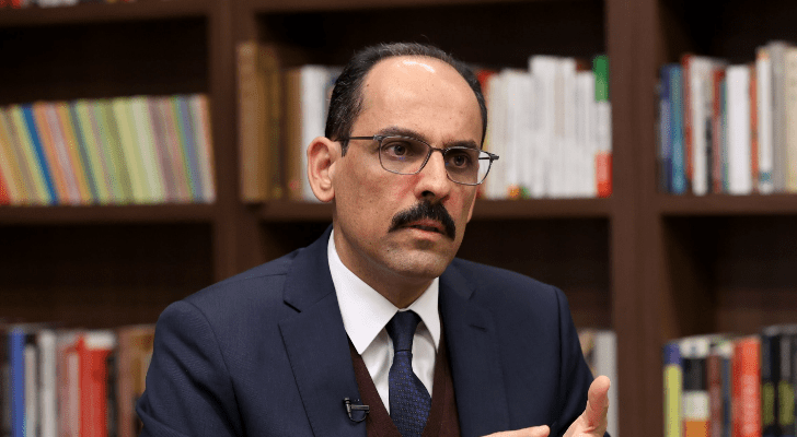 الرئاسة التركية: قالن وسوليفان بحثا بالعلاقات الثنائية والتطورات في أفغانستان وسوريا وشرقي المتوسط