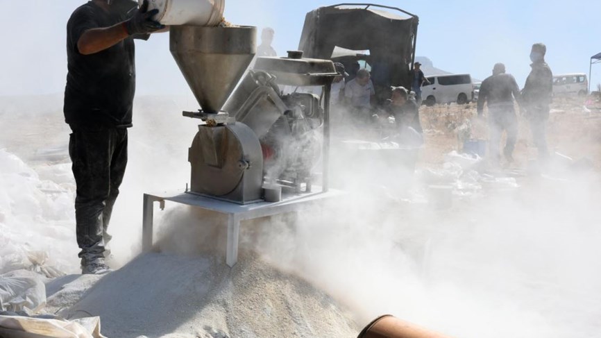 تلف كمية من المخدرات المضبوطة من قبل مكتب المكافحة الإقليمي في زحلة