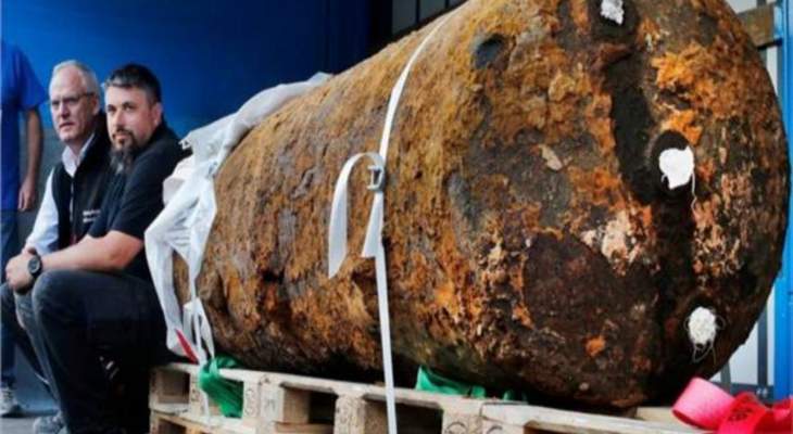 إبطال مفعول قنبلة ضخمة تعود إلى الحرب العالمية الثانية غربي ألمانيا