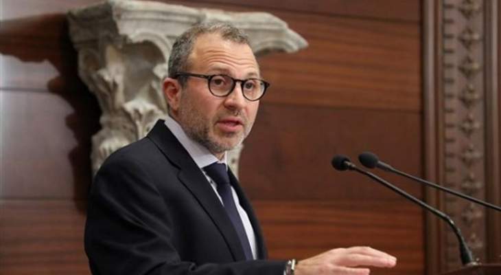 باسيل: انسحبنا من الجلسة التشريعية بسبب حدوث مخالفة دستورية كبيرة