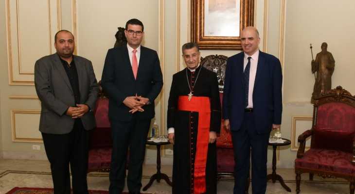 الحاج حسن إلتقى الراعي: إستمعت إلى رؤيته الشاملة للأوضاع بلبنان ومحزن جداً ما حدث في بيت مري