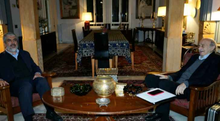 جنبلاط استقبل مشعل