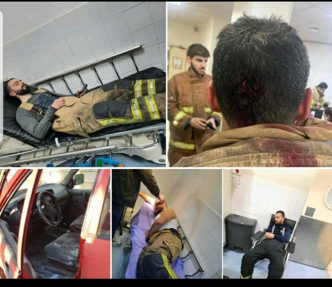 الاعتداء على عناصر الدفاع المدني 