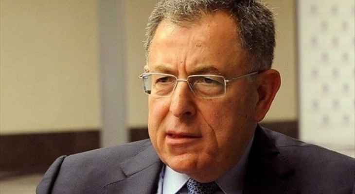 السنيورة: بندقية "حزب الله" أصبحت موجهة إلى صدور اللبنانيين وإلى سوريا والعراق واليمن