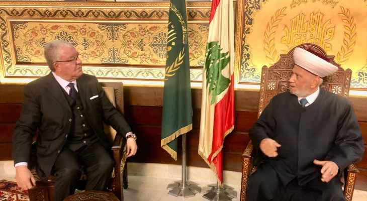 دريان عرض مع المشنوق الإساءات التي وجهت للسعودية وضرورة دعم موقف ميقاتي بهذا الاطار