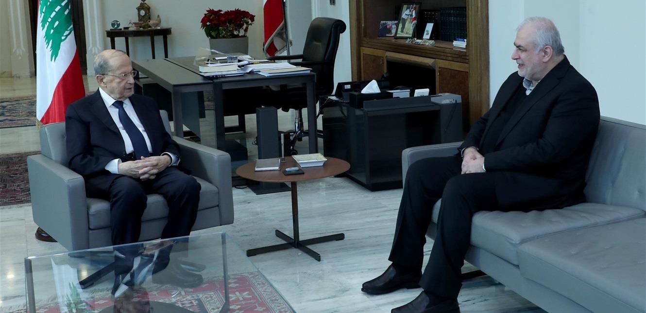 رعد من بعبدا: البلد احوج الى عدم الانقطاع عن الحوار!