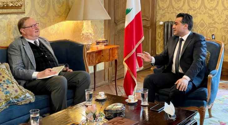 دوكان بعد لقائه حمية: خطط وزارة الأشغال بمثابة رسالة اصلاحية مهمة وفي كنف اتفاق لبنان مع صندوق النقد