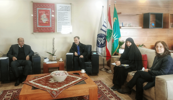 رئيس الجامعة الإسلامية عرض سبل التعاون مع مستشفى الزهراء