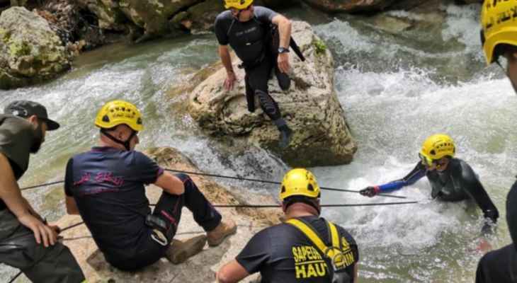 سقوط شاب في نهر داريا كسروان والبحث جار عنه