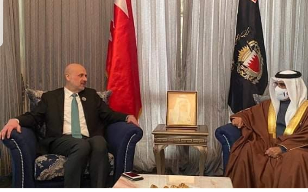 مولوي التقى نظيره البحريني