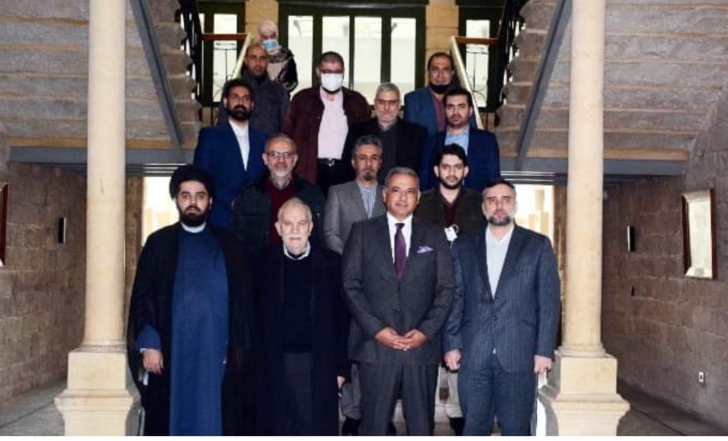 المرتضى استقبل وفدا من البعثة الثقافية الإيرانية 