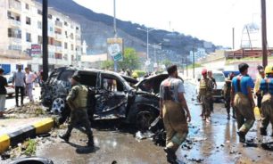 انفجار سيارة ملغومة في قافلة قادة عسكريين جنوبيين في اليمن