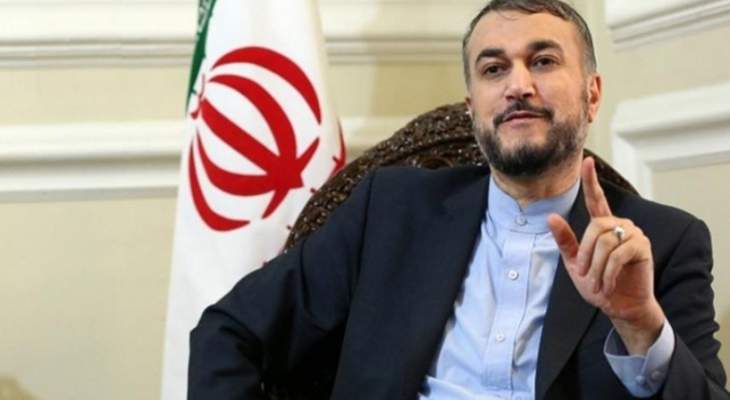 عبداللهيان من المطار: طرحت على ميقاتي في منتدى ميونيخ استعداد ايران لبناء معملين لتوليد الطاقة في لبنان