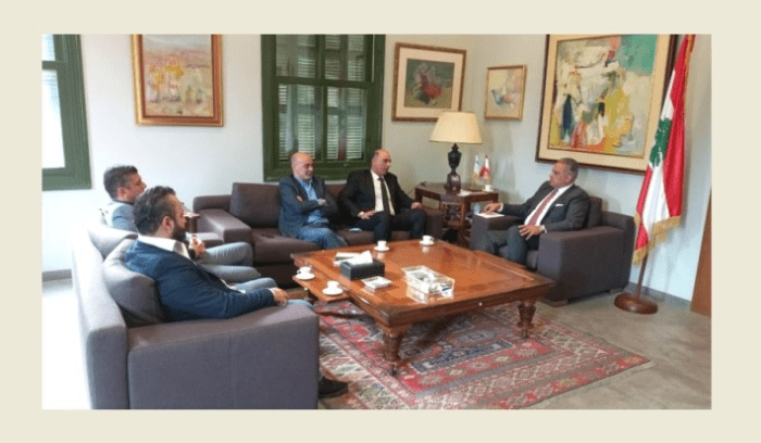 وفد من نقابة مخرجي الصحافة ومصممي الغرافيك زار المرتضى