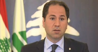 سامي الجميّل: أتمنى أن يحمل الشهر الفضيل الخير على لبنان