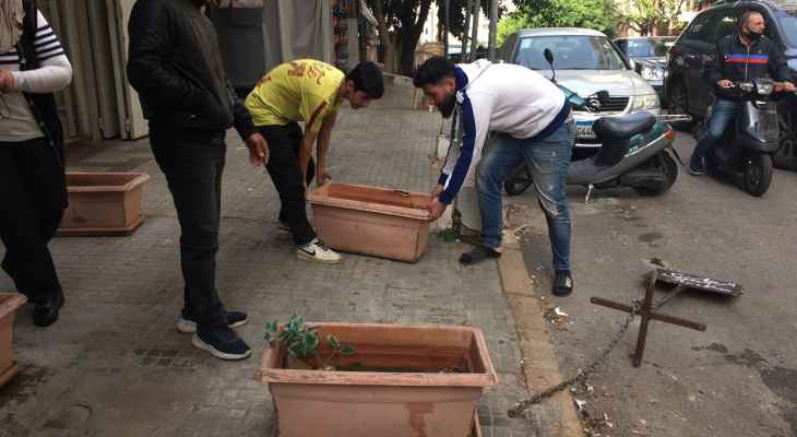 بلدية بيروت قامت بحملة إزالة مخالفات وتعديات في منطقة عائشة بكار
