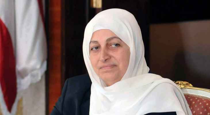 بهية الحريري: تعليق المشاركة في الإنتخابات لا يعني الانكفاء وهذا البيت سيبقى مفتوحا