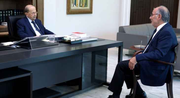 الحلبي التقى عون: خطوات عملية ستُتخذ بالأيام القليلة المقبلة للنهوض بالجامعة اللبنانية وحل القضايا العالقة