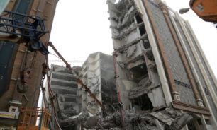 قتلى وجرحى إثر انهيار مبنى في ايران