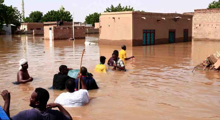 الأمم المتحدة: تضرر 25 ألف شخص ونزوح 2500 جراء السيول وسط السودان