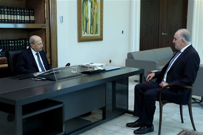 الرئيس عون استقبل السفير العراقي في زيارة وداعية وعرض الأوضاع العامة مع الوزير السابق فهمي