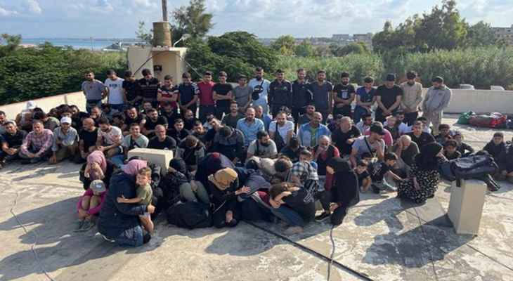 الجيش: توقيف 113 شخصاً في عكار يحضرون لهجرة غير شرعية في البحر