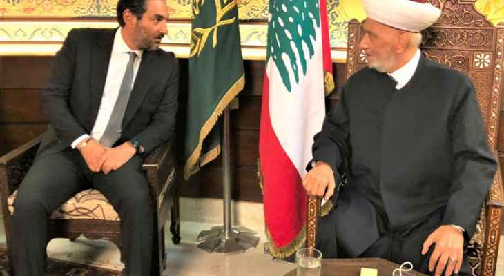 الصادق بعد لقائه دريان: نحتاج كل مساعدة وتوجيه من دار الفتوى للتخفيف من معاناة الناس