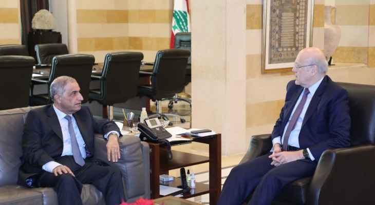 قاسم هاشم إلتقى ميقاتي: لضرورة العمل في كل ما يمكن أن يخفف من الأعباء على اللبنانيين